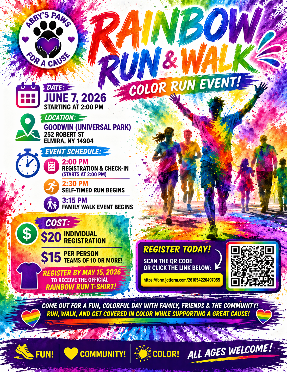 Rainbow Walk and Run